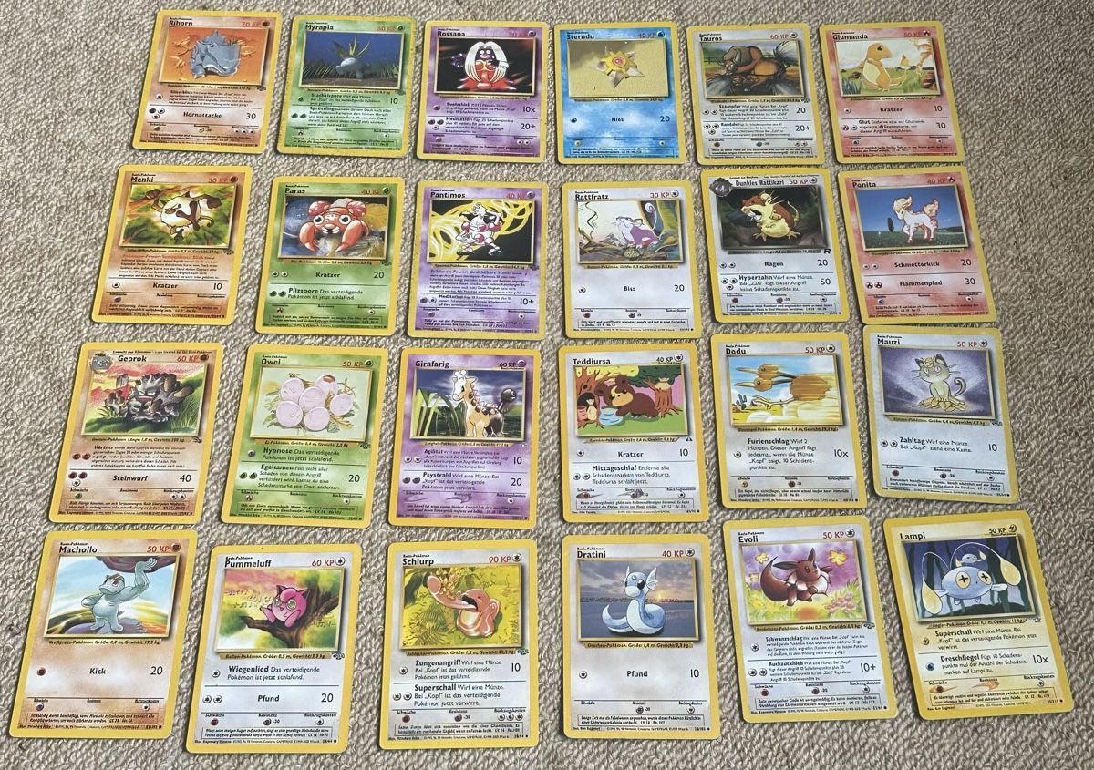 Pokémon Carte collezionabili: Pokemon Karte Base Set  – Usato da Kleindöttingen venduto da DalasZeitreise