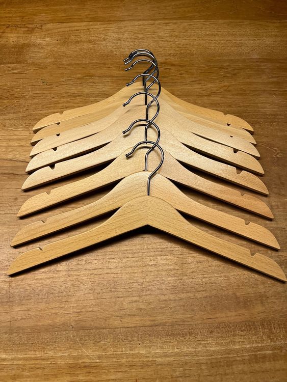 Fanaticism Kinder Kleiderbügel 30 Stück Weiß - Praktische Kleiderbügel Für Kinderkleidung