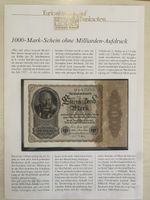 Kuriositäten auf Banknoten - Deutschland