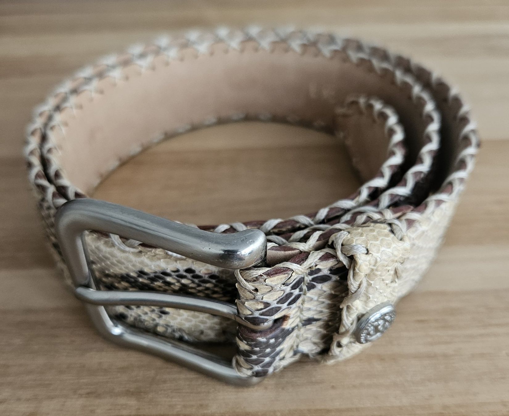 Cinture: MCS python leather belt – Usato da Basel venduto da fem_vxl6 2