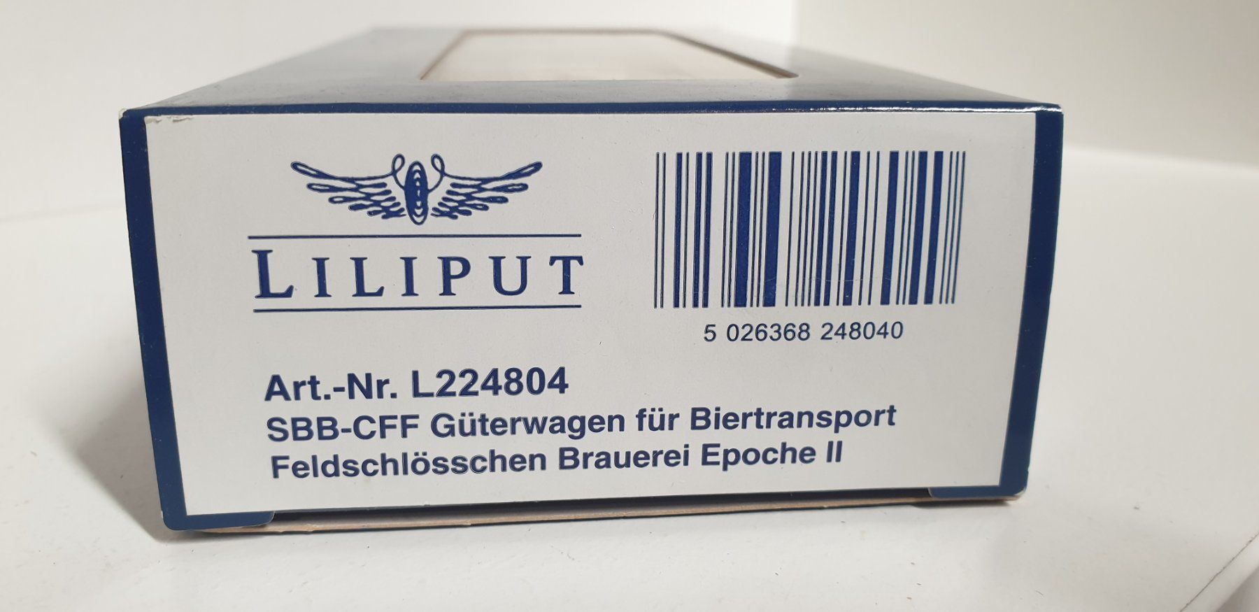 Liliput Trains électriques: Liliput SBB Feldschlösschen H0/DC L224804 – Neuf avec emballage d'origine à Neuenhof par ludovicco 1