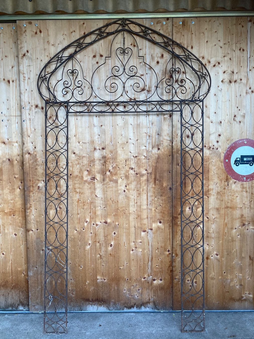 Tiro con l'arco: Portal Gartan Rosenbogen Eingangsbogen – Usato da Oberbussnang venduto da Schmiede_herzog 1