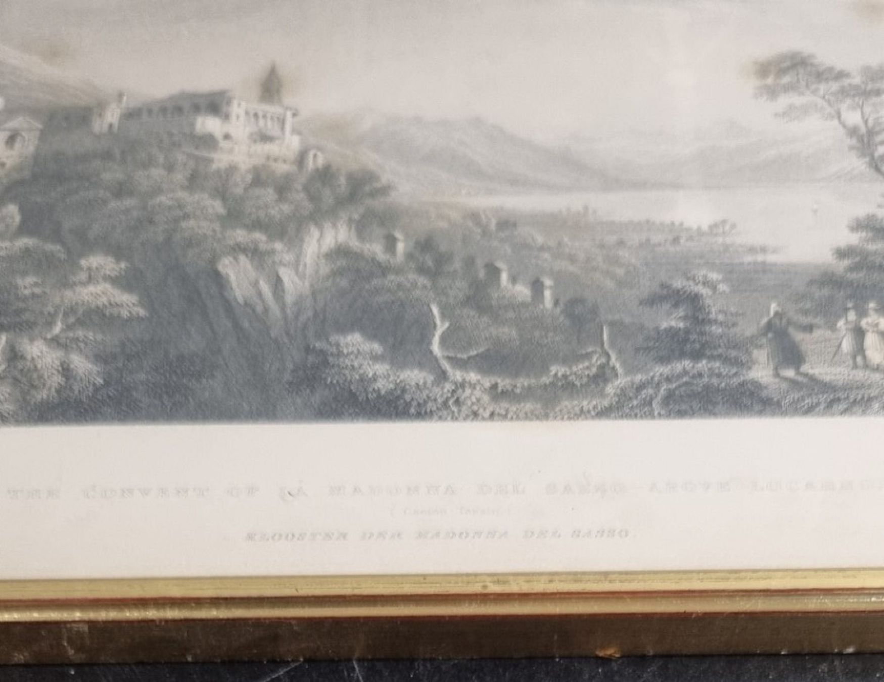 Incisioni: Stich Kloster der Madonna del Sasso – Usato da Flums venduto da Flumsantik 2