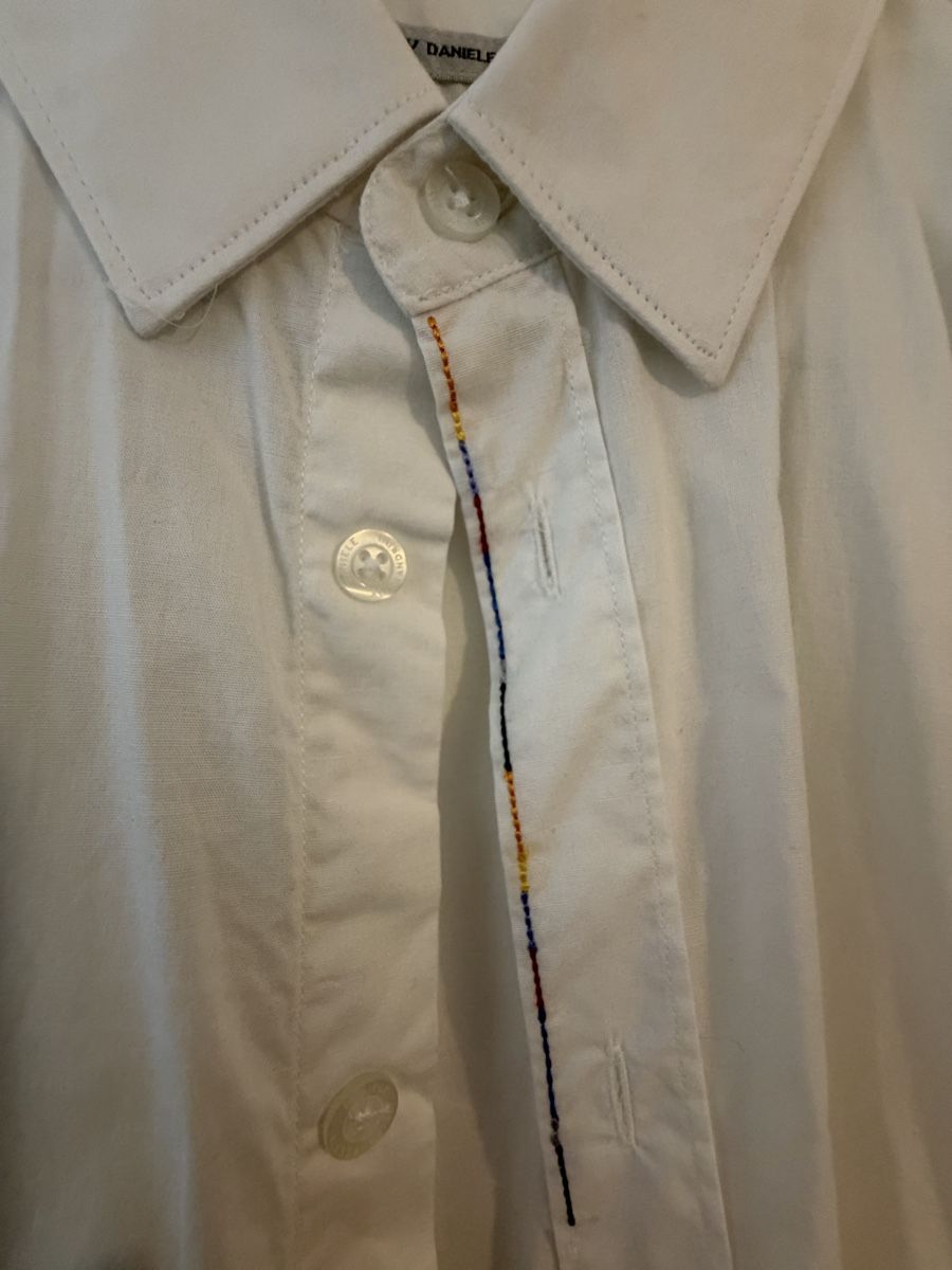 Camicie: Camicia GREY Daniele Alessandrini bianca taglia 41 cotone 97 – Usato da Lugano venduto da can_xdd8 2