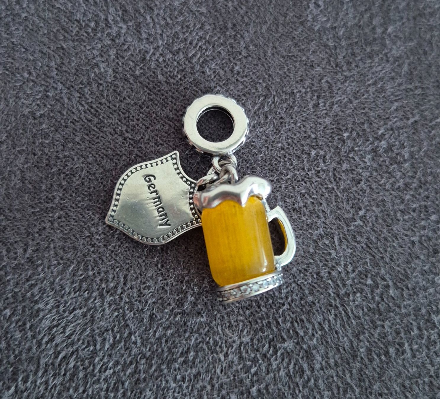 Ciondoli: Silber Charm Deutschland +Garantie – Nuovo (secondo la descrizione) da Rotkreuz venduto da Carbone_Bijou-Shop 1