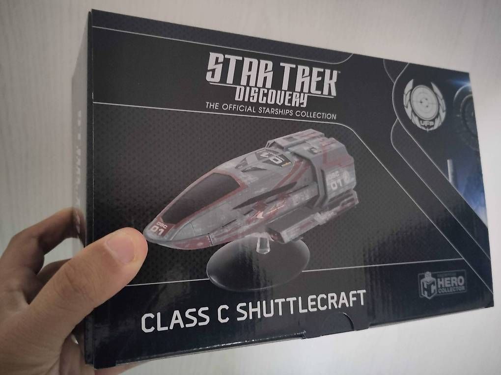 Modellbausätze & Standmodelle: Eaglemoss Star Rrek Discovery class C shuttlecraft rare – Neu und originalverpackt aus daillens von Sunstrike