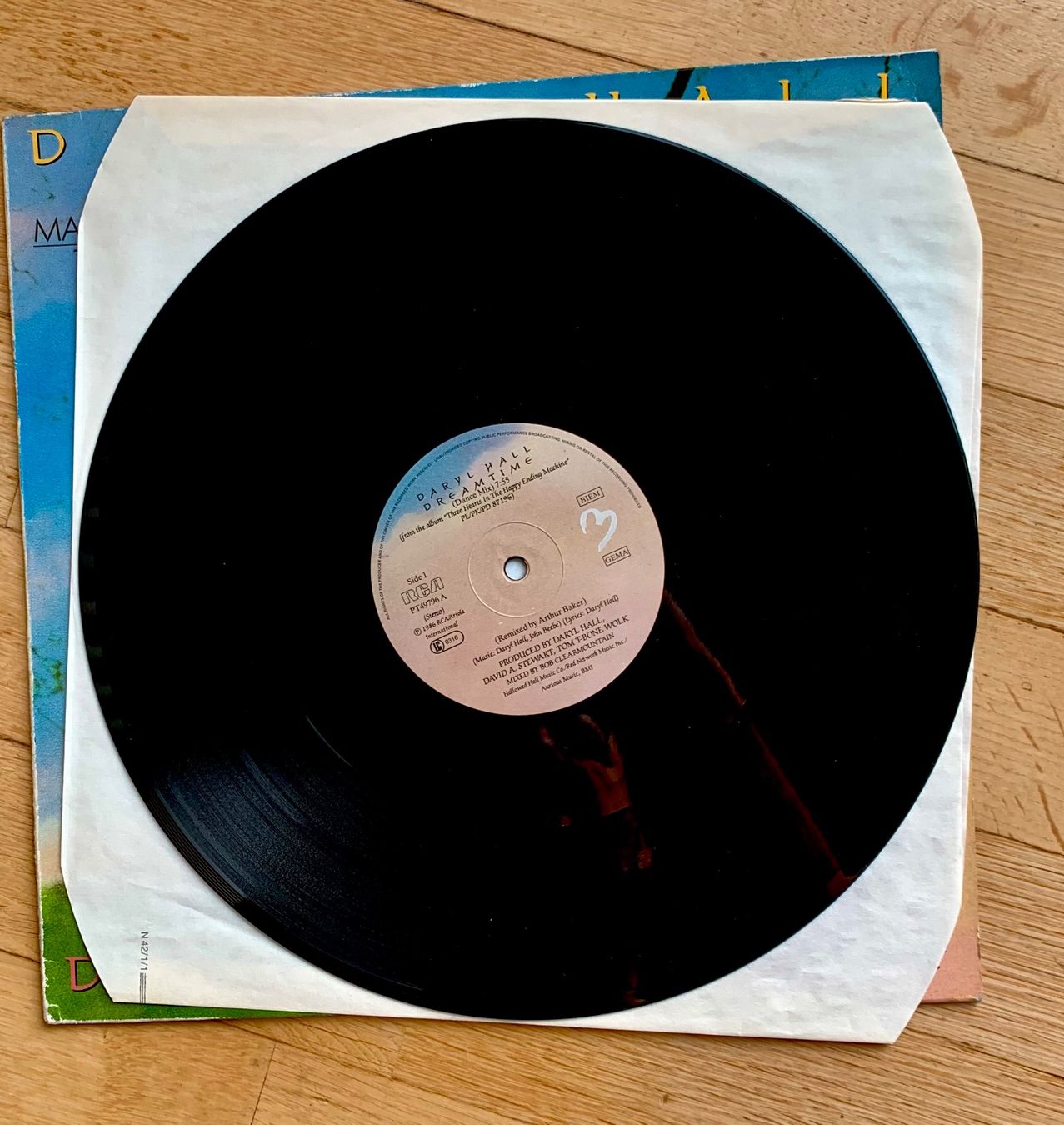 Dischi in vinile: Daryl Hall Dreamtime 12"Maxi – Usato da Zürich venduto da Fieber 4