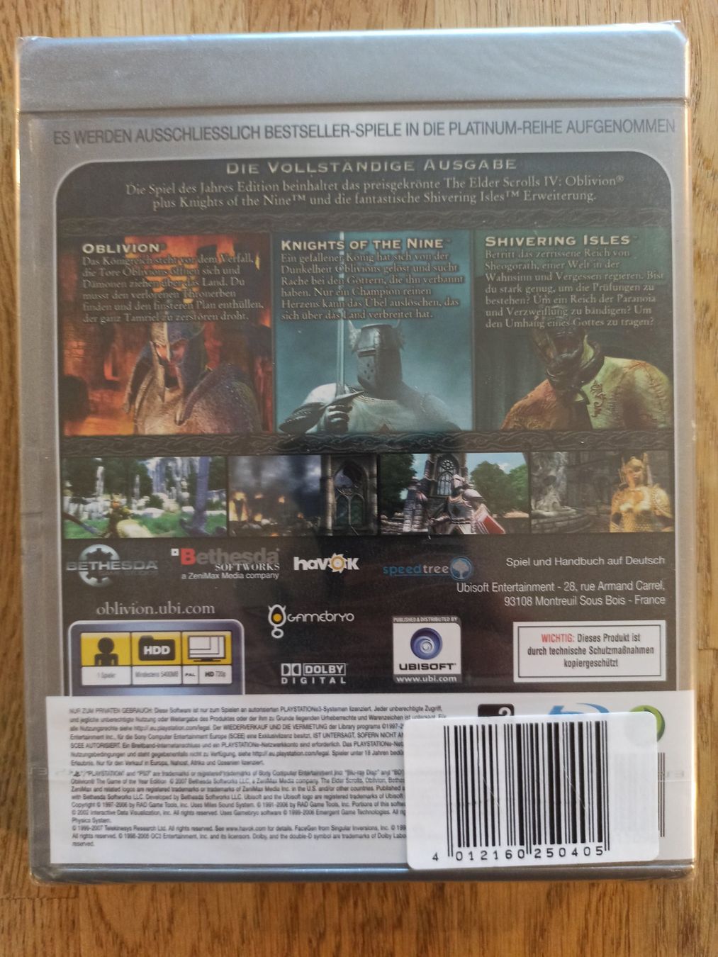 Giochi: Dungeon Siege III PS3 Neu & Sealed – Nuovo e nell'imballaggio originale da Oberweningen venduto da mar_87mx 1