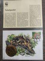 WWF Münzbrief Nebelparder / Malaysia !!!!!!