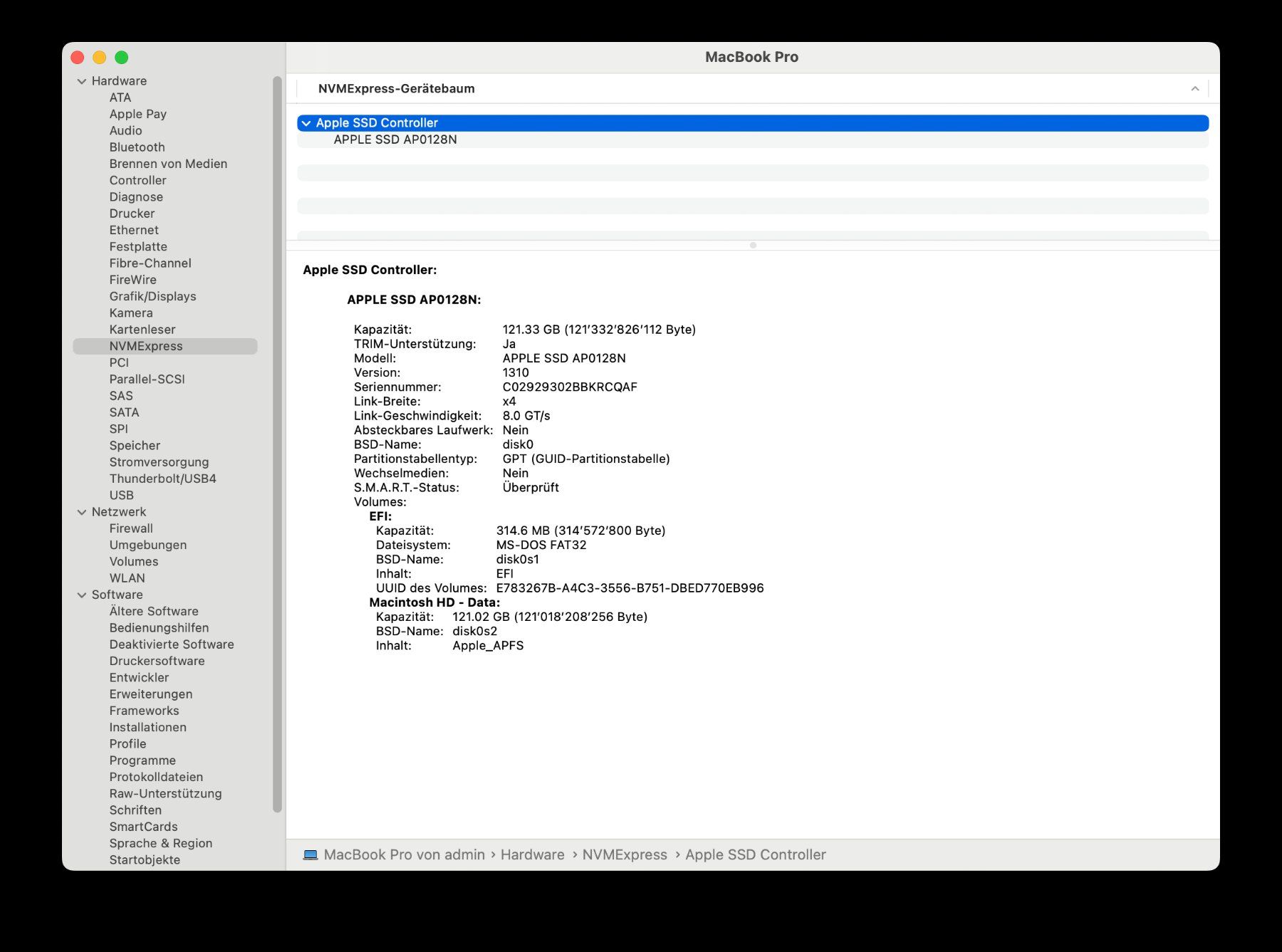 Apple Notebook: MacBook Pro 13" 2019 / 8GB / 128GB SSD / Touch Bar – Usato da Meisterschwanden venduto da Discus0 5