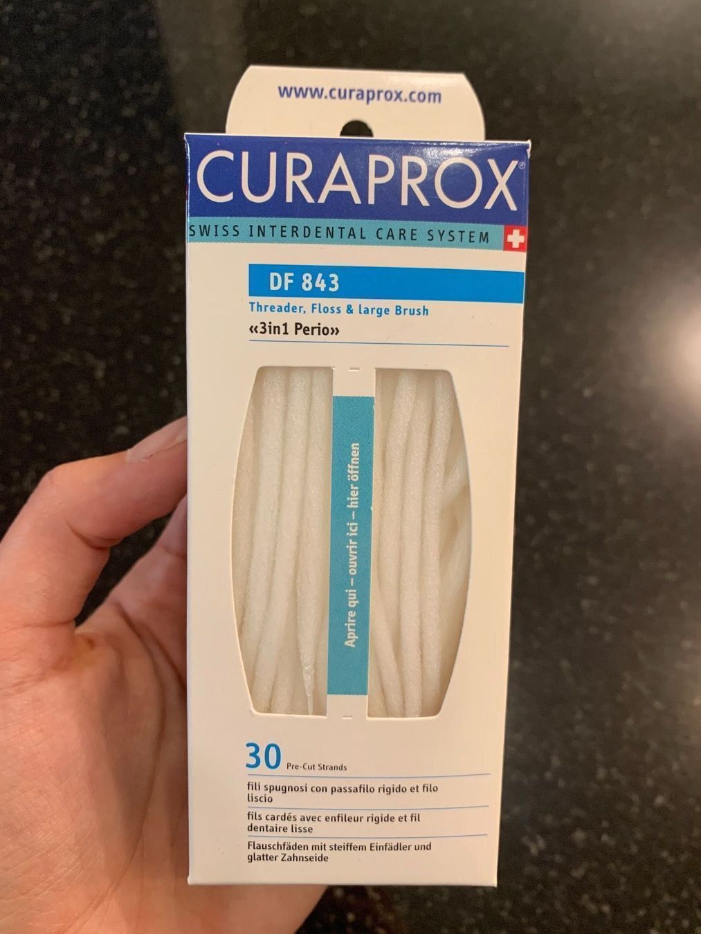 Cura dei denti: Curaprox DF 843 – Nuovo e nell'imballaggio originale da Zürich venduto da K19