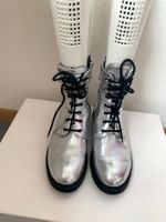 MARC CAIN Stiefeletten Boots silber Gr. 41