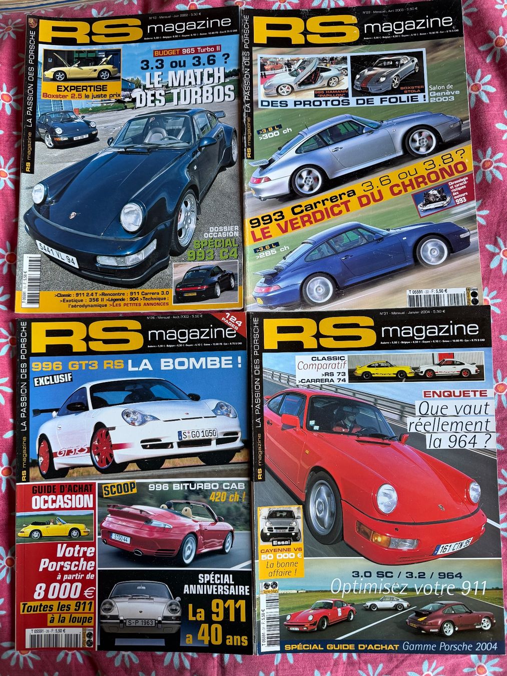 Riviste & Magazine: RS Magazines - Porsche 911 - anciens numéros – Usato da Vionnaz venduto da cm4_6gll 1