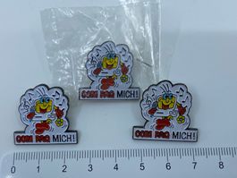 Vintage PIN Com Paq Mich! - seltener Computer PIN von Compaq
