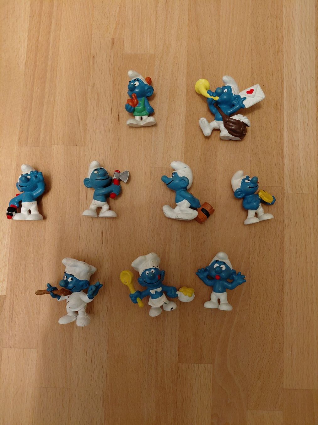 Bullyland Figuren: Schlümpfe Sammlung – Gebraucht aus Tägerwilen von joyeno 1