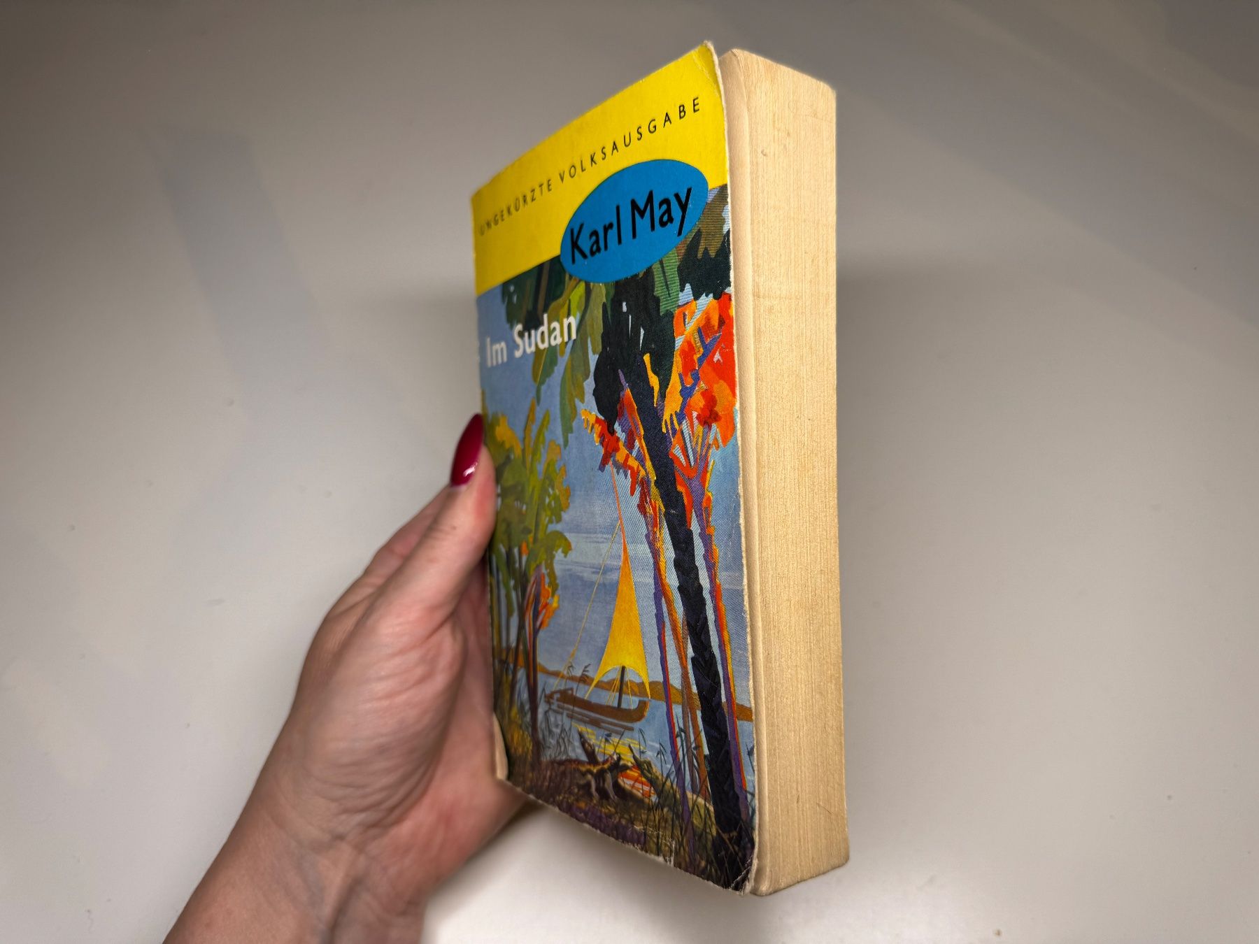 Libri: ROMAN: Karl May, Im Sudan – Usato da Grosswangen venduto da Kleine.Knoepfe 1