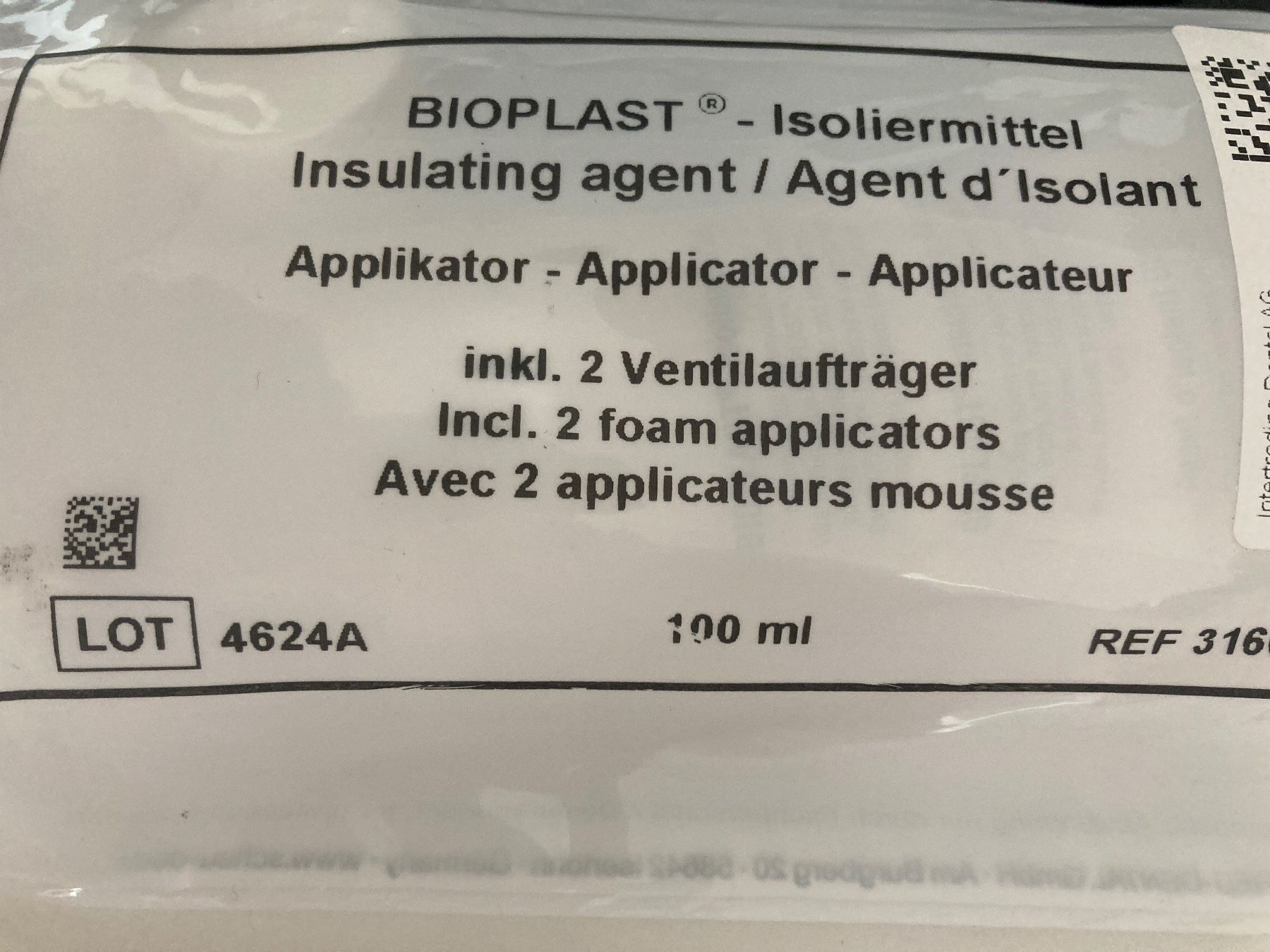 Sonstiges Geschirr & Gläser: Scheu Bioplast Isoliermittel 100ml – Neu und originalverpackt aus Kaltbrunn von Silberkiste 2