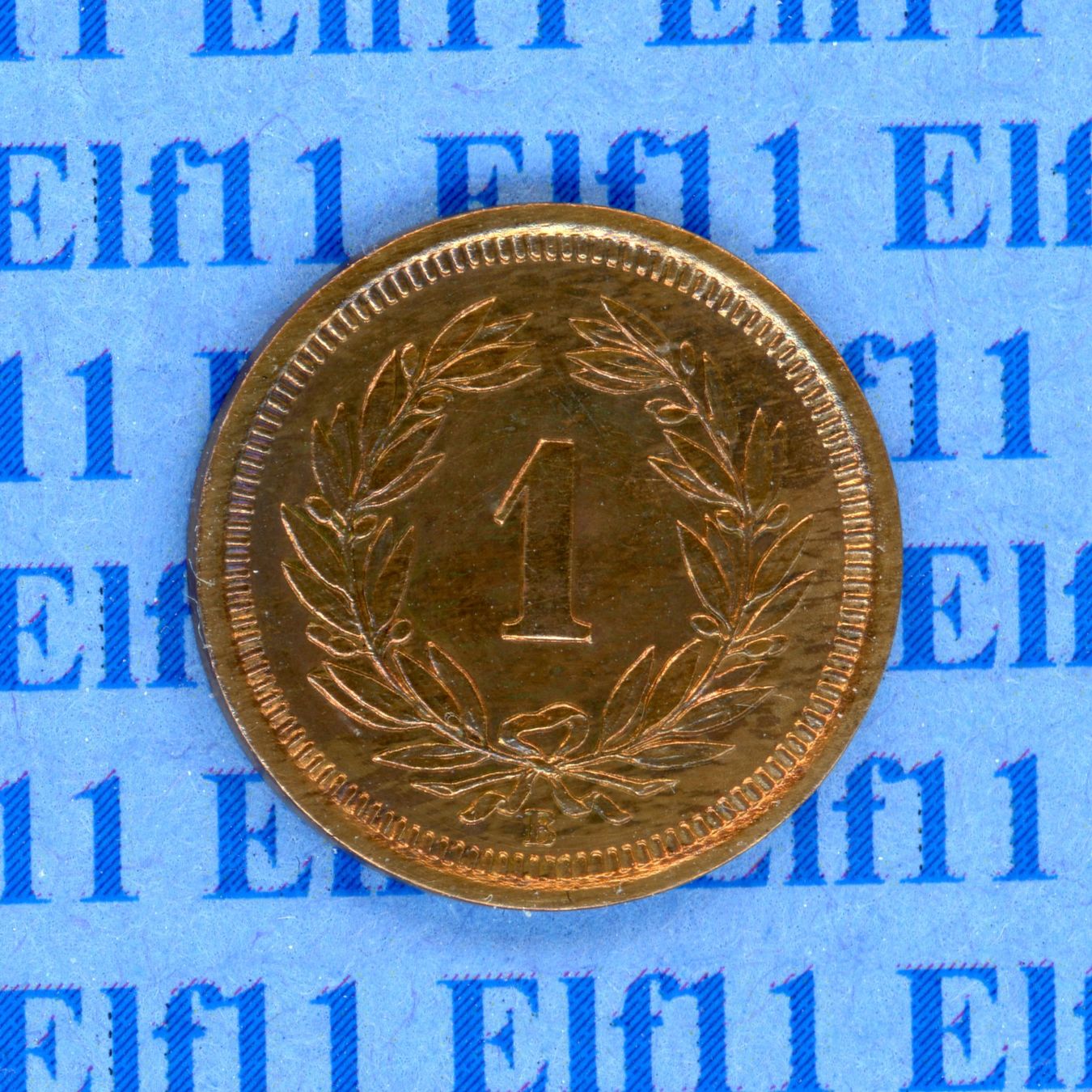 Tutti le monete: CHF___0.01 1882 vz+ 1 Rappen – Usato da Widnau venduto da Elf11 1