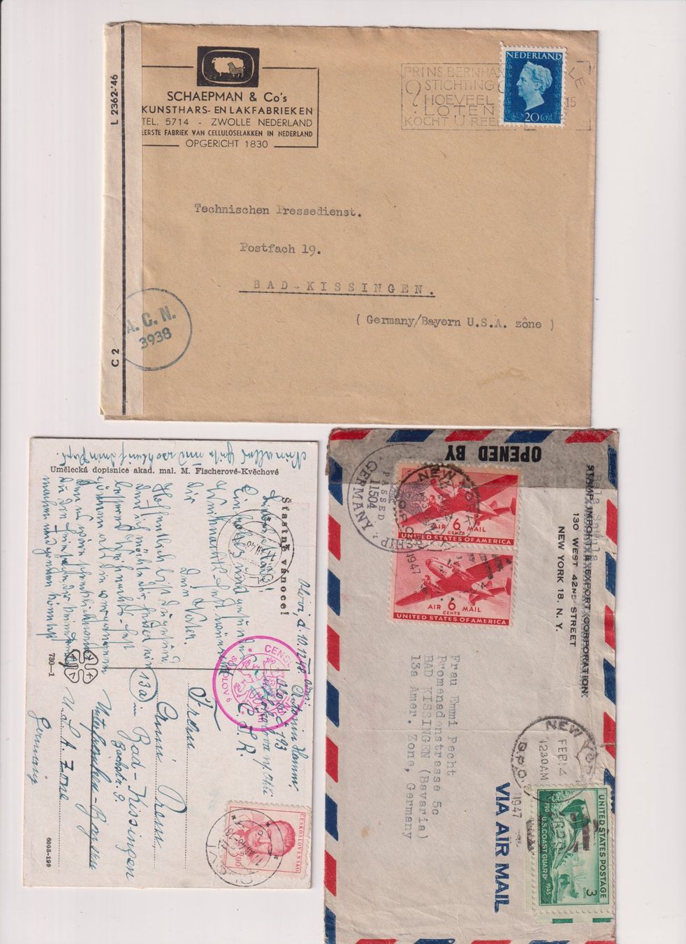 Tutti i francobolli: Zensur und Kriegsgefangenen Post. – Usato da Bibern SH venduto da Heinibuehrer 1