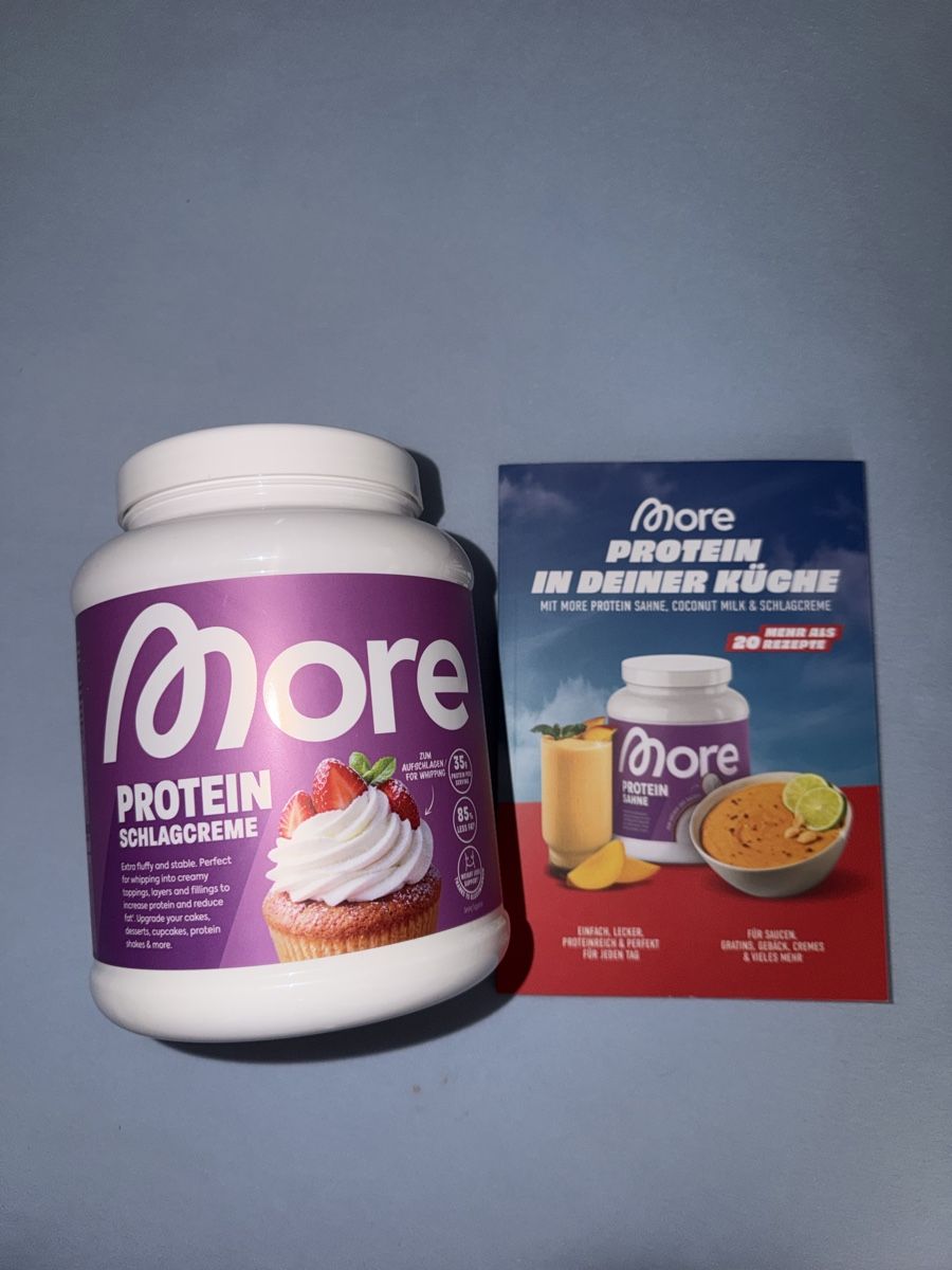 More Nutrition Lebensmittel & Spezialitäten: More Schlagcreme – Gebraucht aus Riniken von sim_ty8x