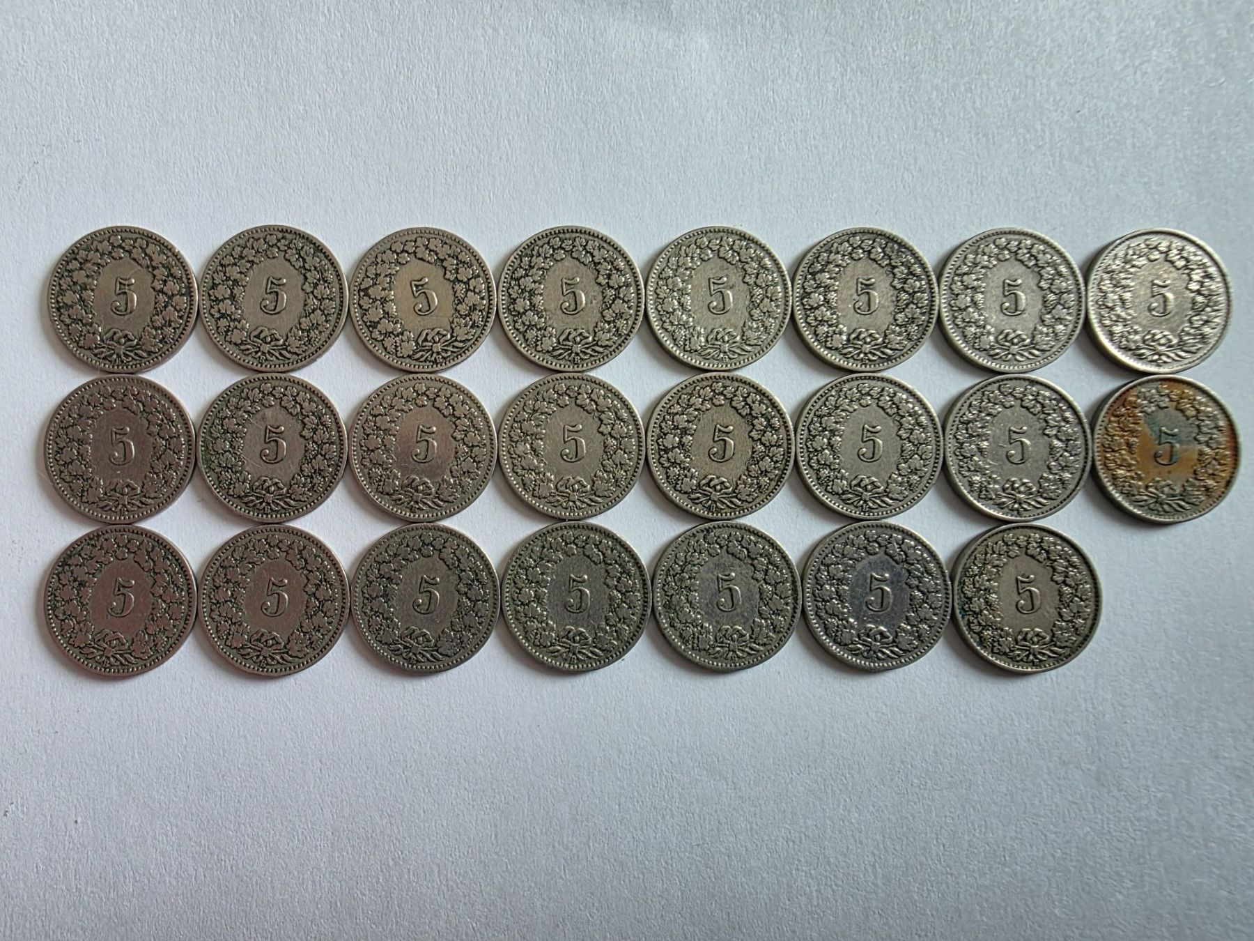 Toutes les monnaies: 5 centimes – D'occasion à Concise par coolinvest 1