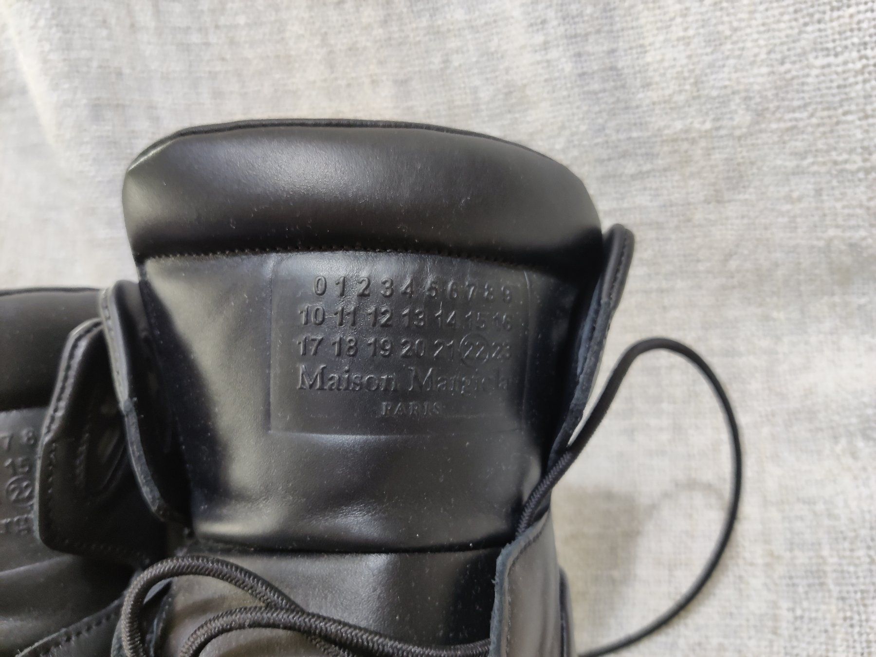 Maison Margiela Herrenschuhe: MAISON MARGIELA High Frequency Hightop sneaker US 12 EU 45.5 – Neu und originalverpackt aus Zürich von rgoller 9