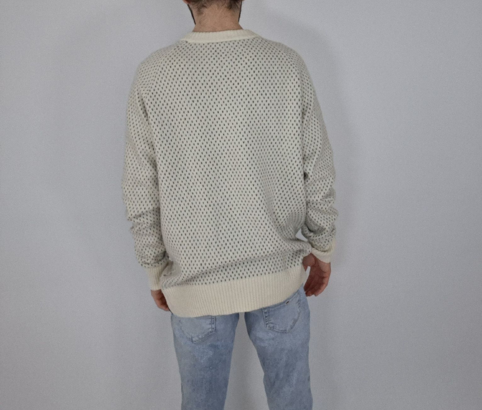 Pullover & Sweatshirts: Winter Strickpullover, Beige/Weiss, Top Zustand, Grösse M – Neu (gemäss Beschreibung) aus Rorschach von joh_v2y2 1