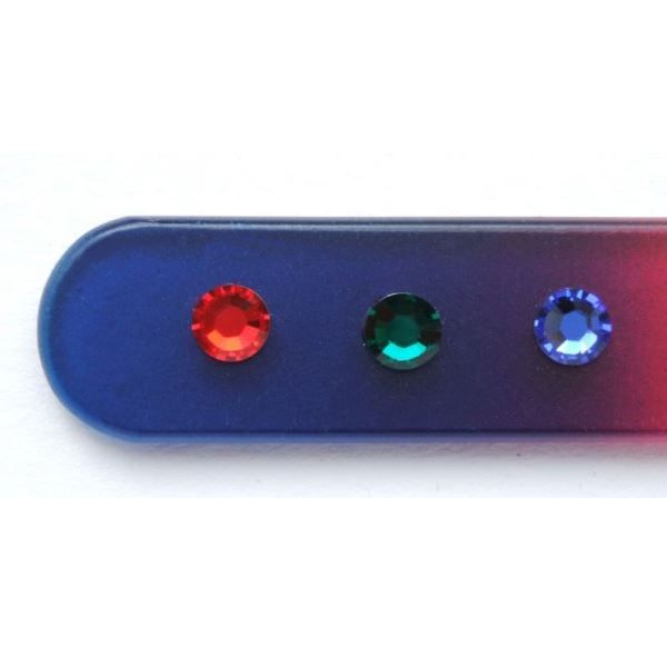 Altro per la cura del corpo: Glasnagelfeile mit Swarovski Steine – Nuovo e nell'imballaggio originale da Mosnang venduto da Glascom2