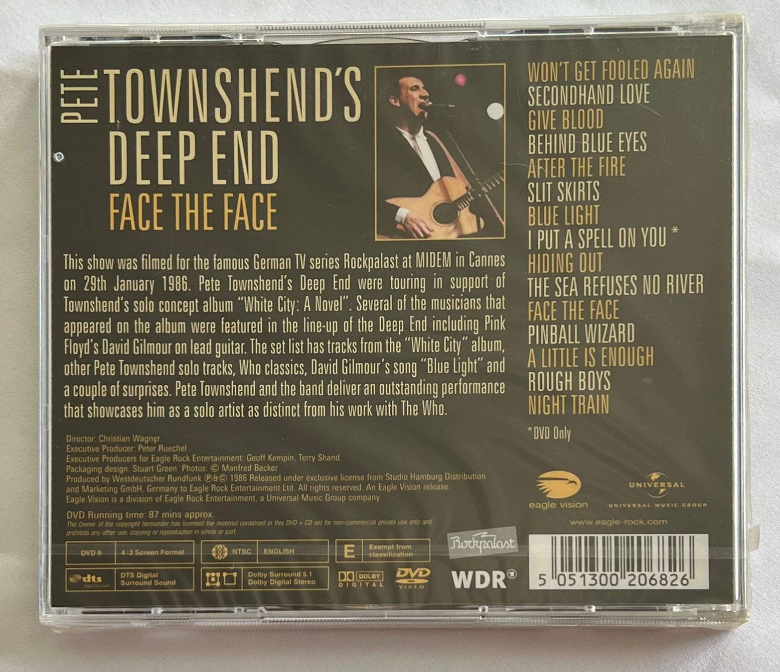 CDs: Pete Townshend's Deep End - Face The Face / DVD+CD Set, OVP – Neu und originalverpackt aus Schaffhausen von Mond689 2
