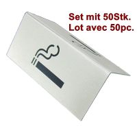 Tischaufsteller, Raucher, Set mit 50Stk.