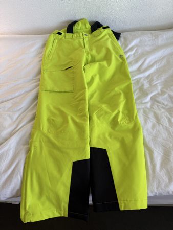 McKinley Ski Pants Neon Yellow Size 164