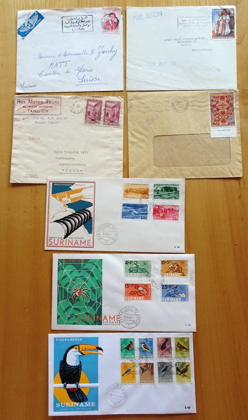 Couverts & Versandtaschen: Bedarfsbriefe/ Belege Afrika – Gebraucht aus Feldbrunnen von MarcusSO 5