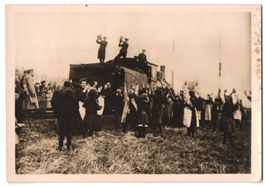 Fotografie 1.WK, Deutsche Soldaten spend