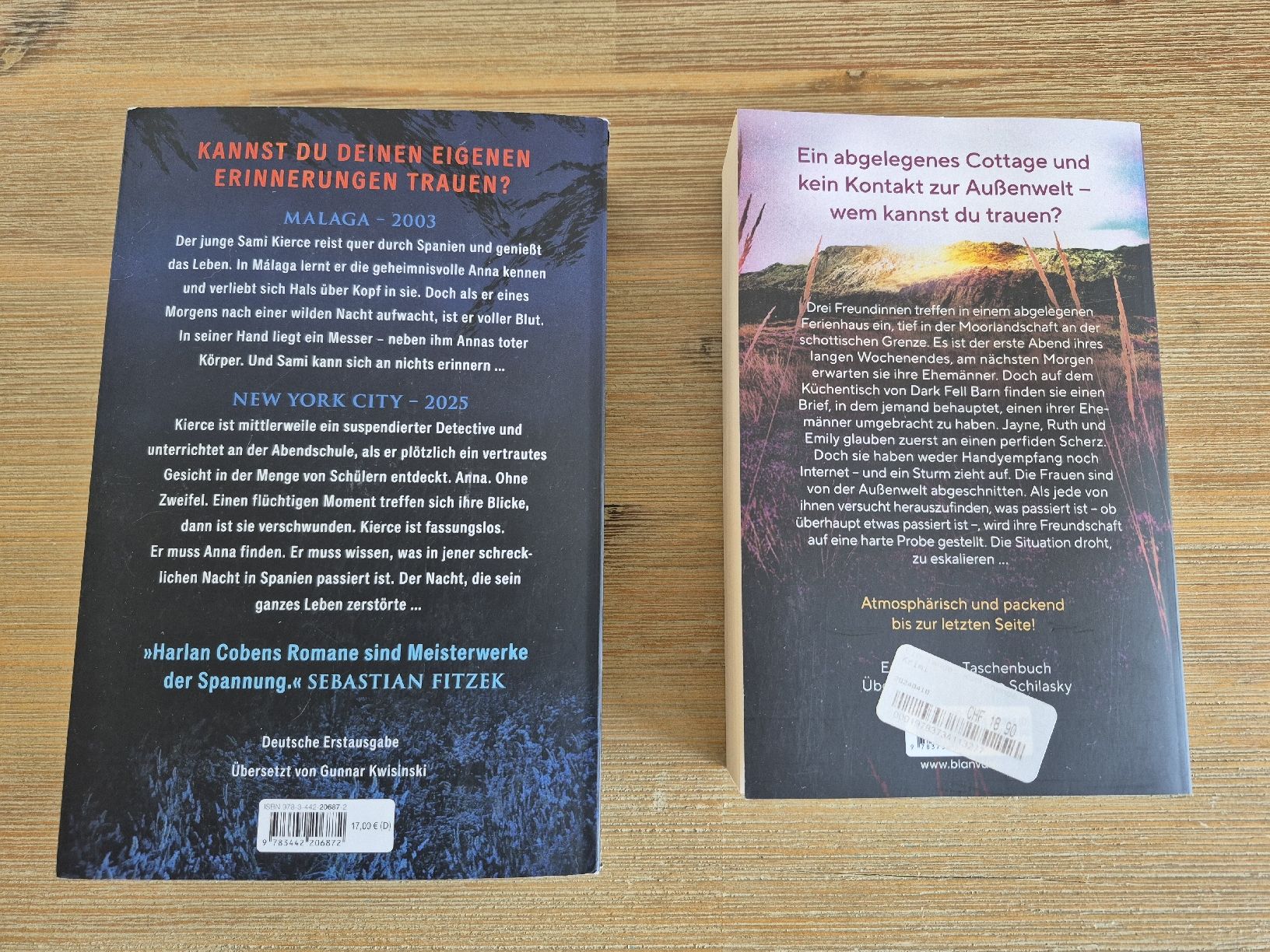 Libri: 4 spannende Bücher – Usato da Gerlafingen venduto da nila44 2