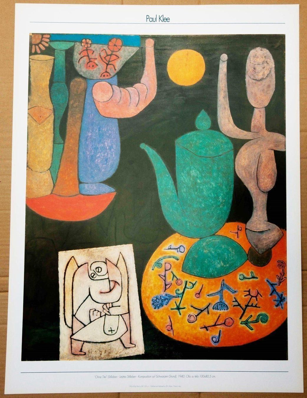 Foto & Immagini: Paul Klee - seltenes Vintage-Poster - – Usato da Ponte Tresa venduto da 11GalleriaAlterEgo11 1