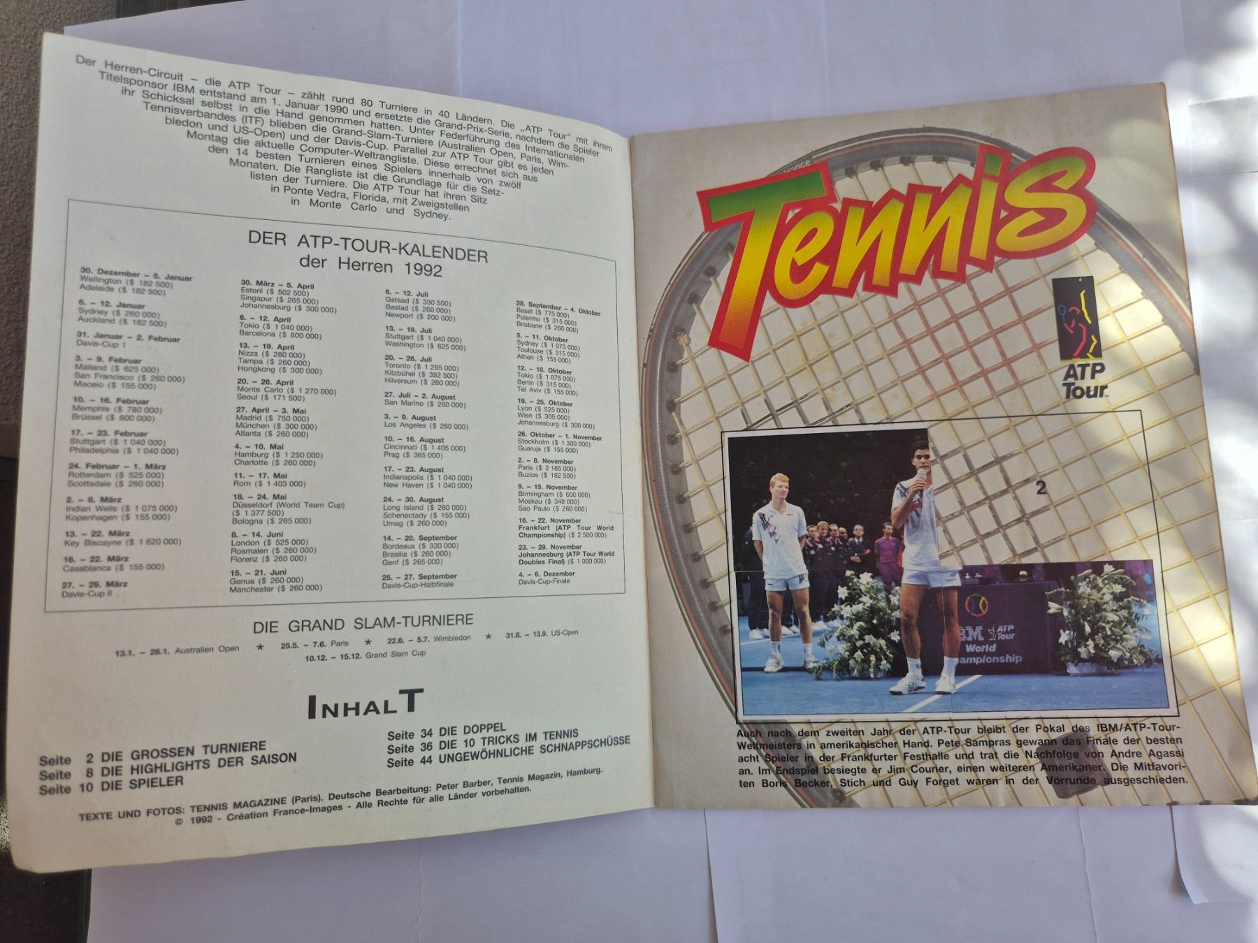 Panini Carte collezionabili: Panini Tennis Album – Usato da Opfikon venduto da Steins_Siedlung 2