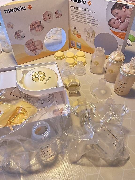 Accessori per l’allattamento: Medela Swing Maxi Calma Muttermilchbeutel NEU – Usato da Zürich venduto da save-resources