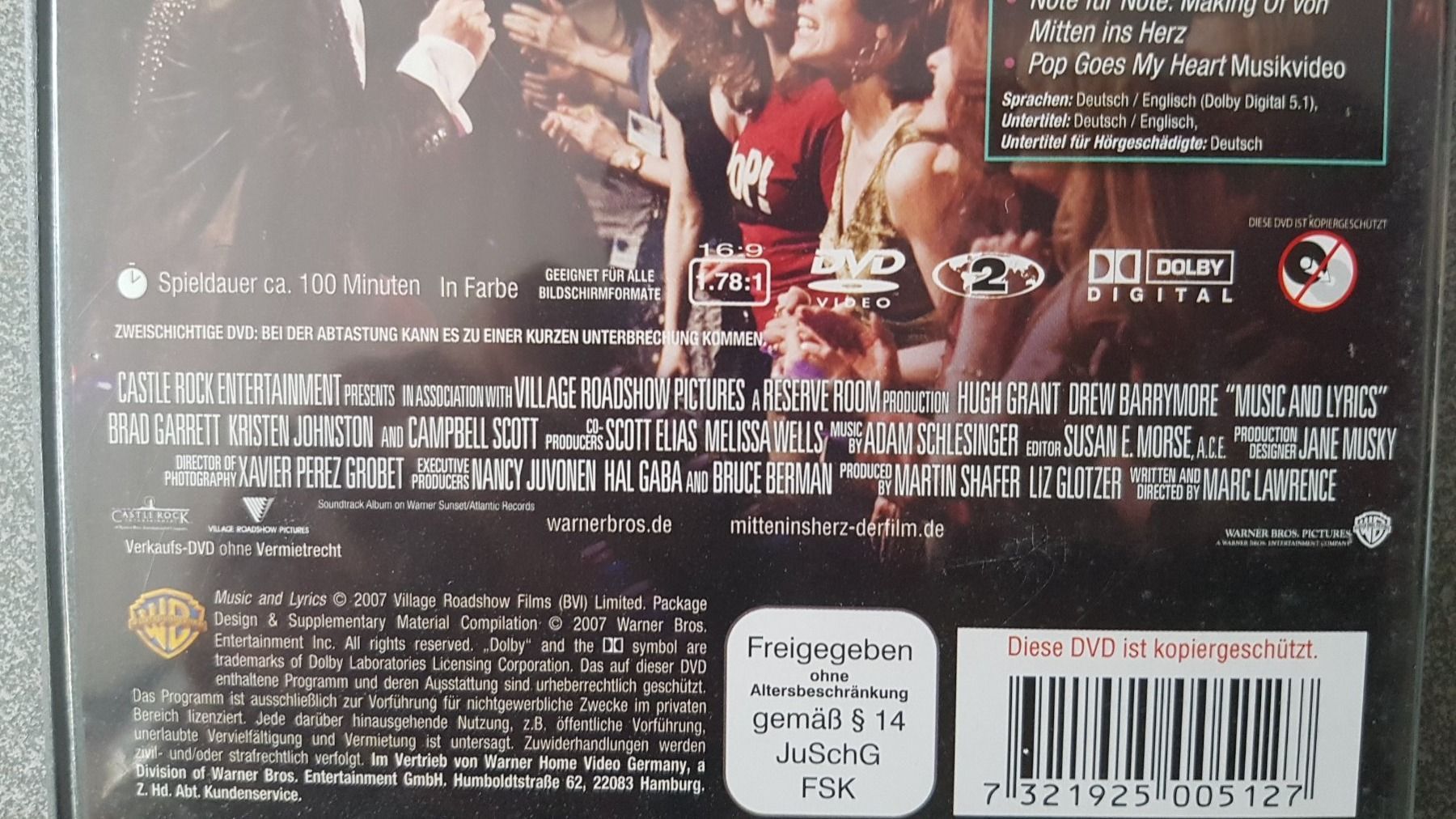Alle DVDs: DVD Mitten ins Herz / Hugh Grant – Gebraucht aus Oetwil am See von fineli2 1