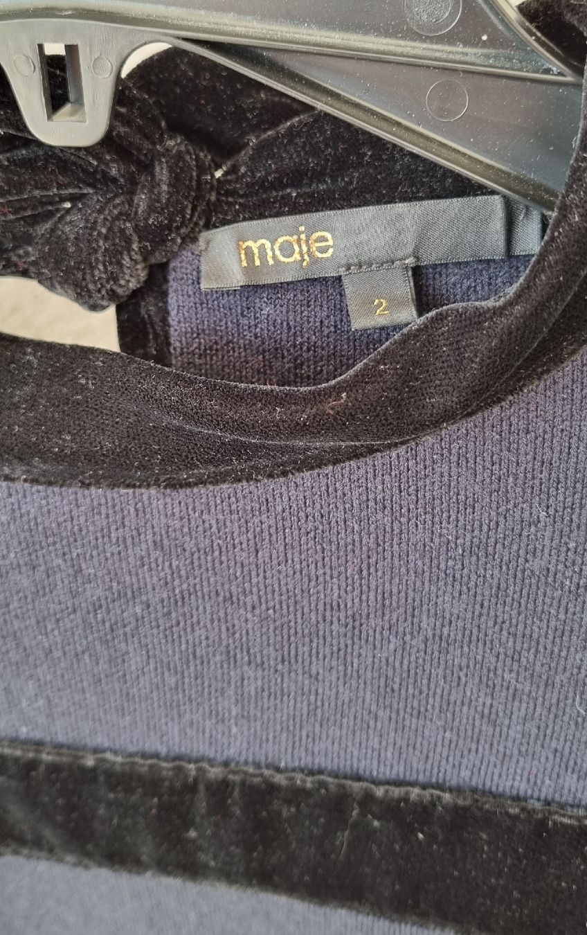 Maje Vestiti: Maje Samtkleid, Gr. M – Usato da Oberriet SG venduto da gimidrip 2