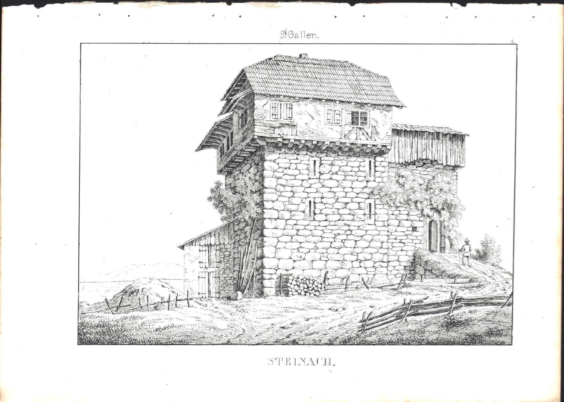 Incisioni: Steinach von Wagner 1840 – Usato da Rafz venduto da Helvet32