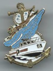 Placchette & Badge: "Seepolizei 1963-1993" Pin – Usato da Zürich venduto da t24_de
