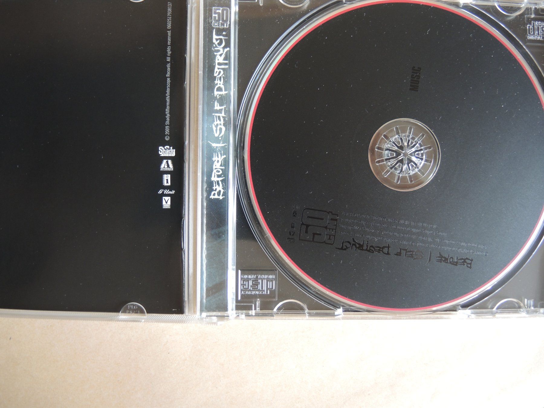 CD: CD 50 CENT - Before I self destruct – Usato da Rorschach venduto da maeck8 1