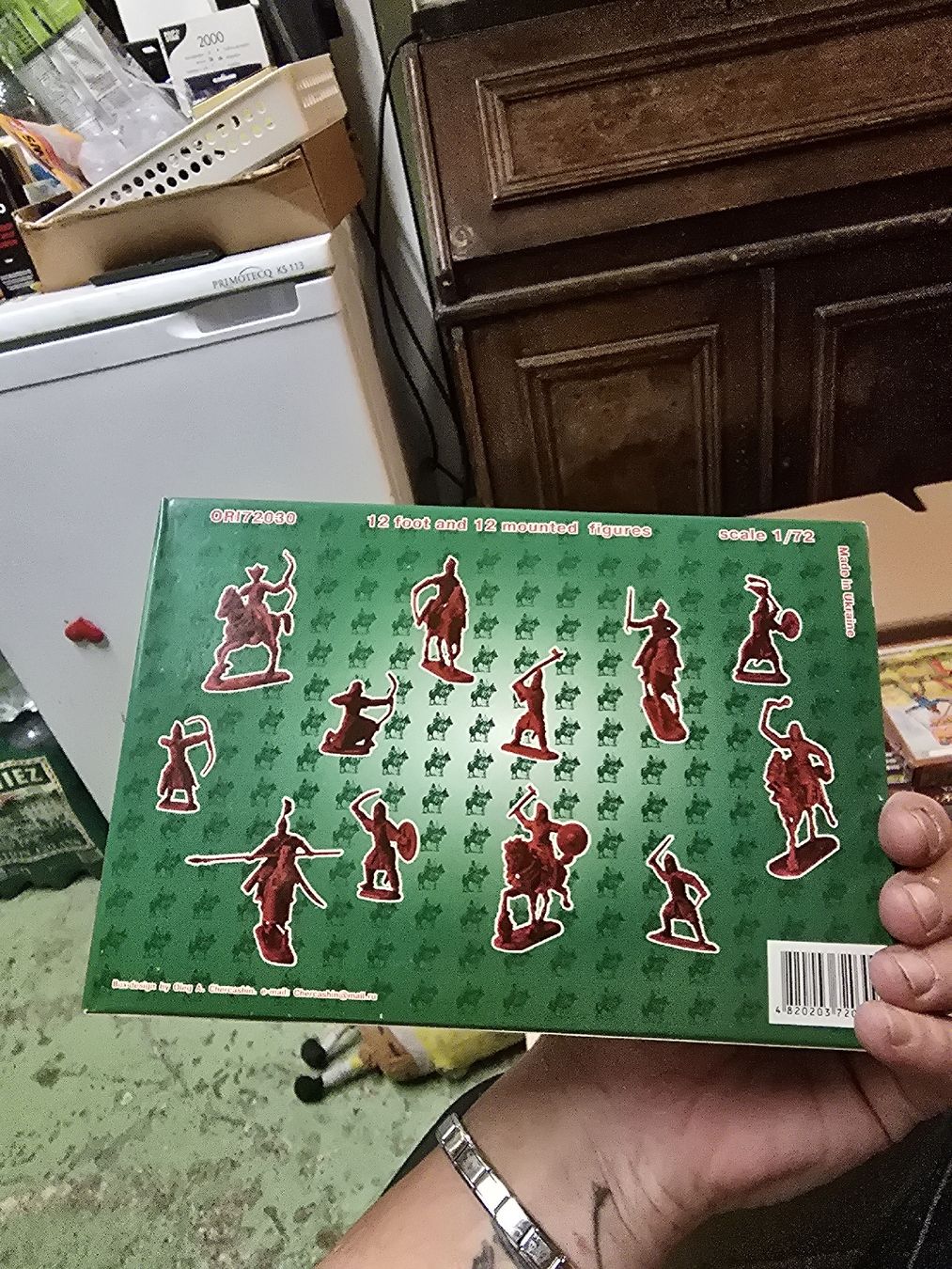 Figuren: Khazar Armee Figuren 1/72 OVP – Neu und originalverpackt aus Rorschach von TimelessTrading 1