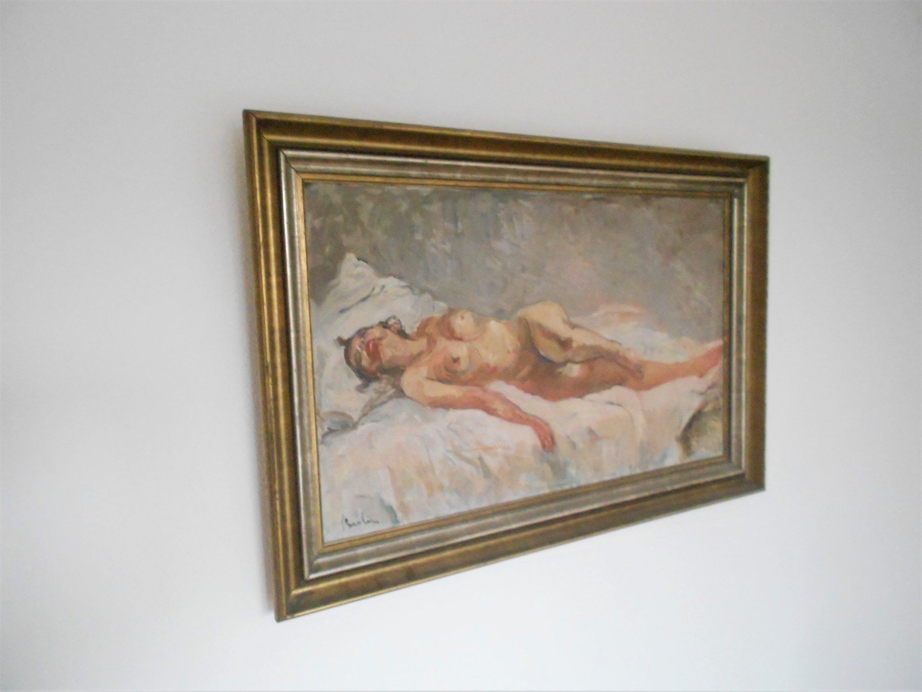 Dipinti: Joseph Beilin (1896 - 1983) Impressionismus Akt – Usato da Dübendorf venduto da ArtExpression 1