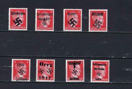 Hitler mit Aufdruck **