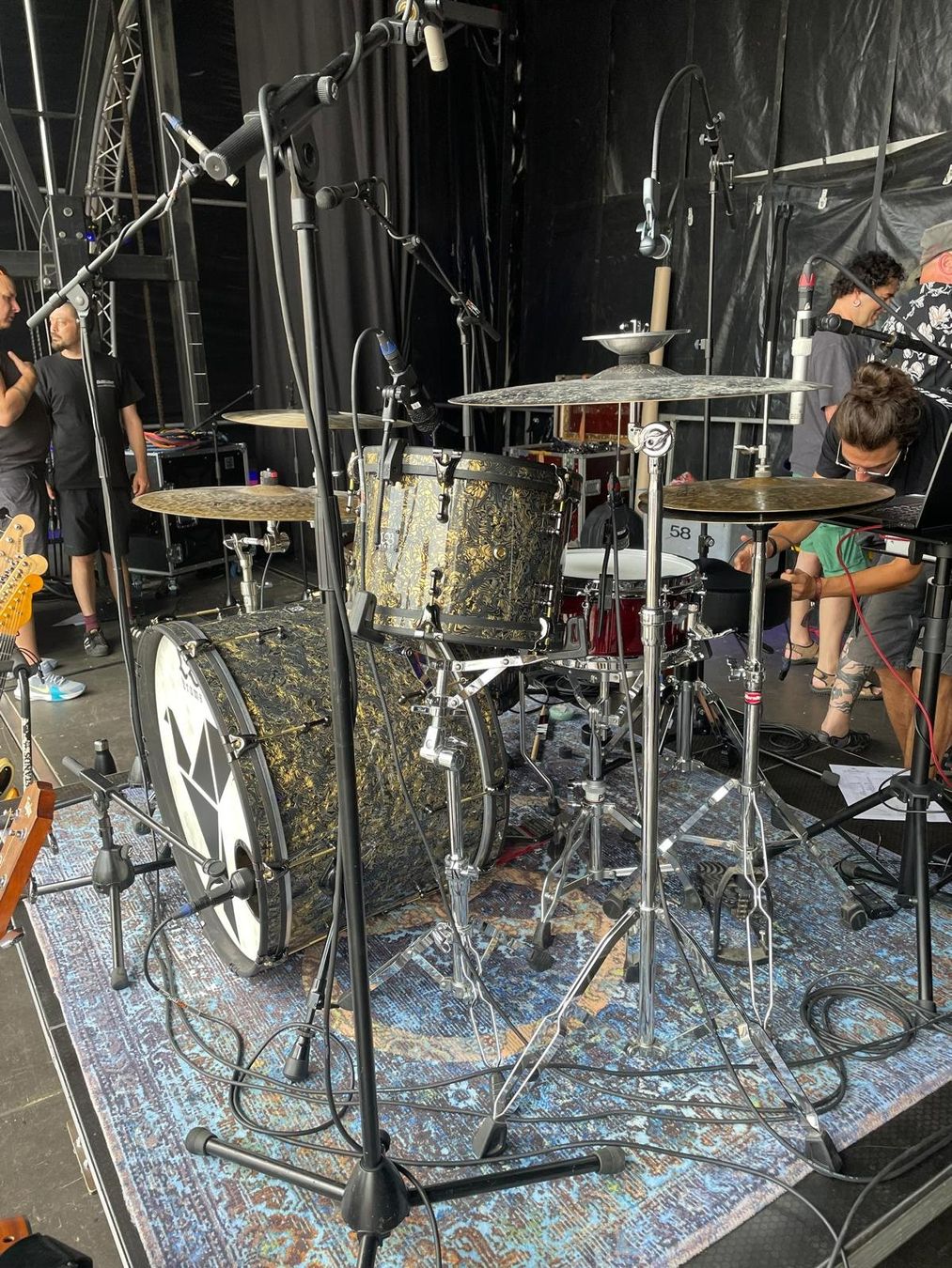 Instruments de musique: LB Drums Custom Shell Set (Baujahr 2014) – D'occasion à Nürensdorf par Rico.Colombo 7