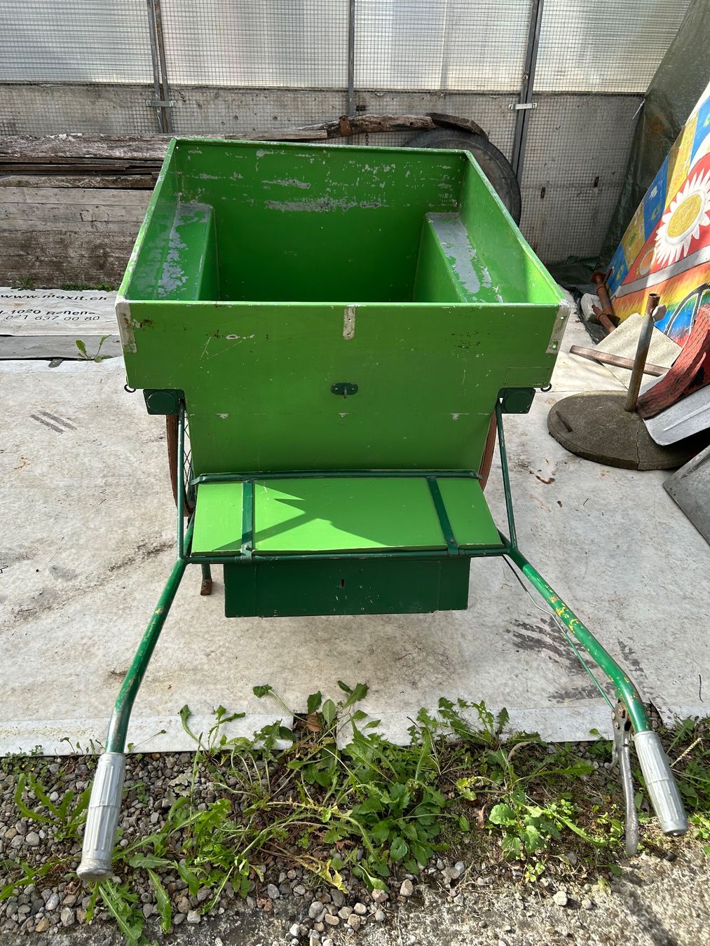 Carriole: Handwagen aus Metall/Blech – Usato da Langwiesen venduto da rhytromp 2