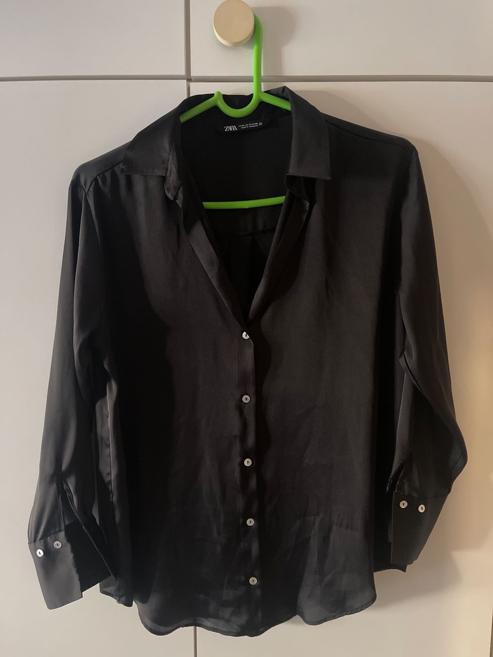 Zara Camicette: Camicetta nera ZARA – Usato da Rancate venduto da Waly__