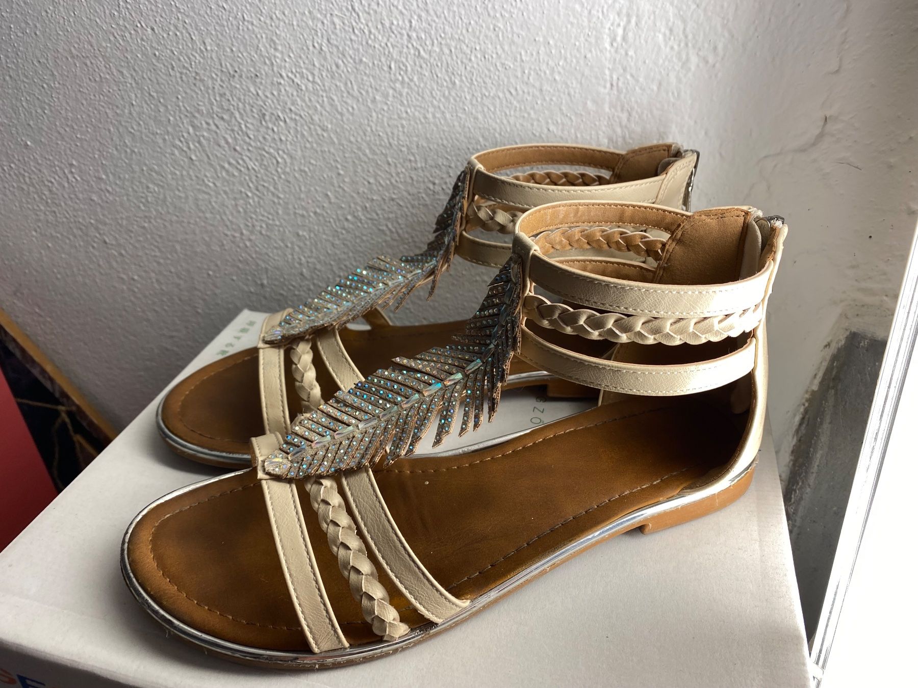 Scarpe per ragazze: Sandalen, Gr.37 – Usato da Vezia venduto da luce2011 1
