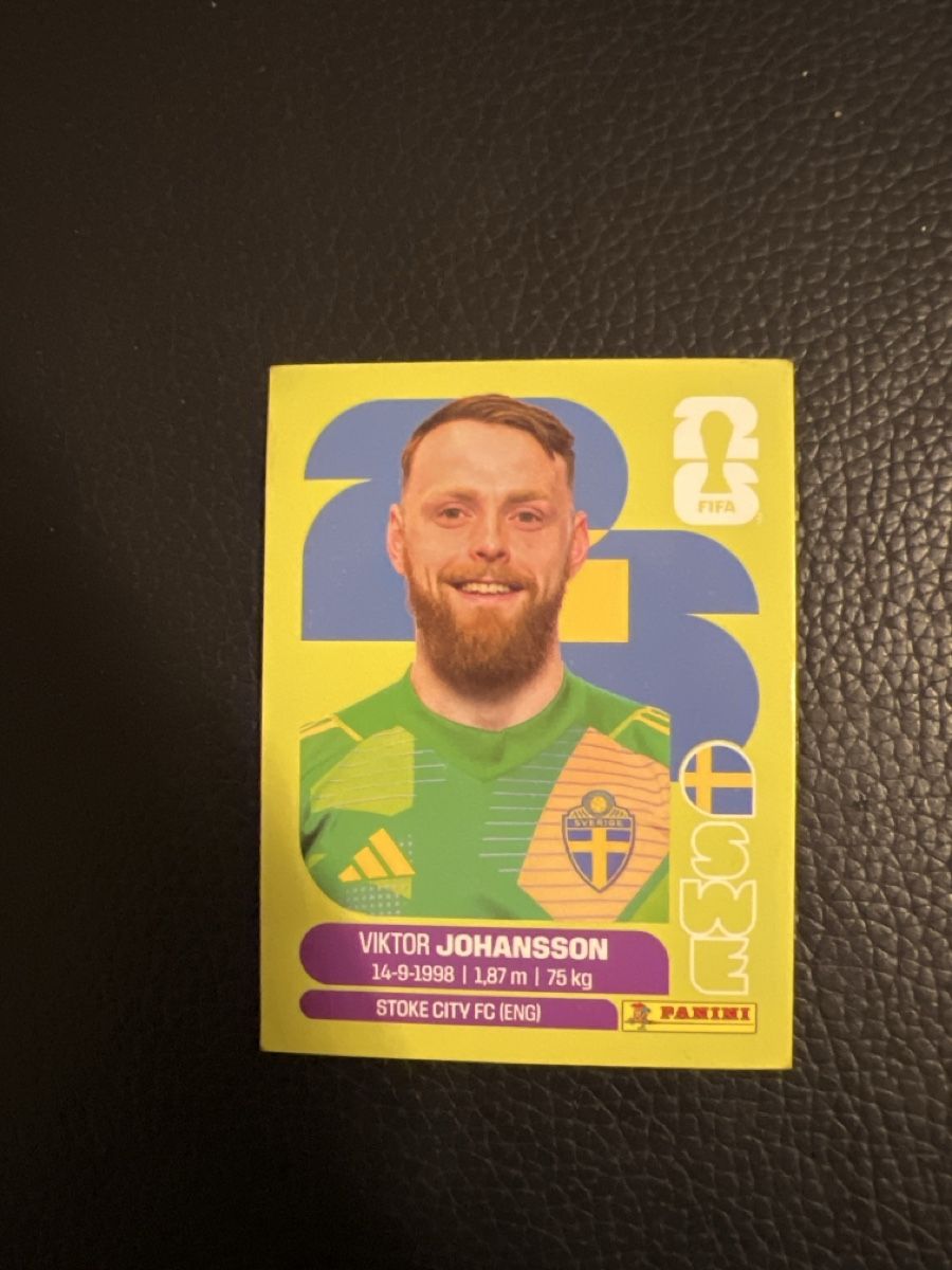 Panini Sammelbilder & Trading cards: Viktor Johansson – Neu (gemäss Beschreibung) aus Spreitenbach von bratunac